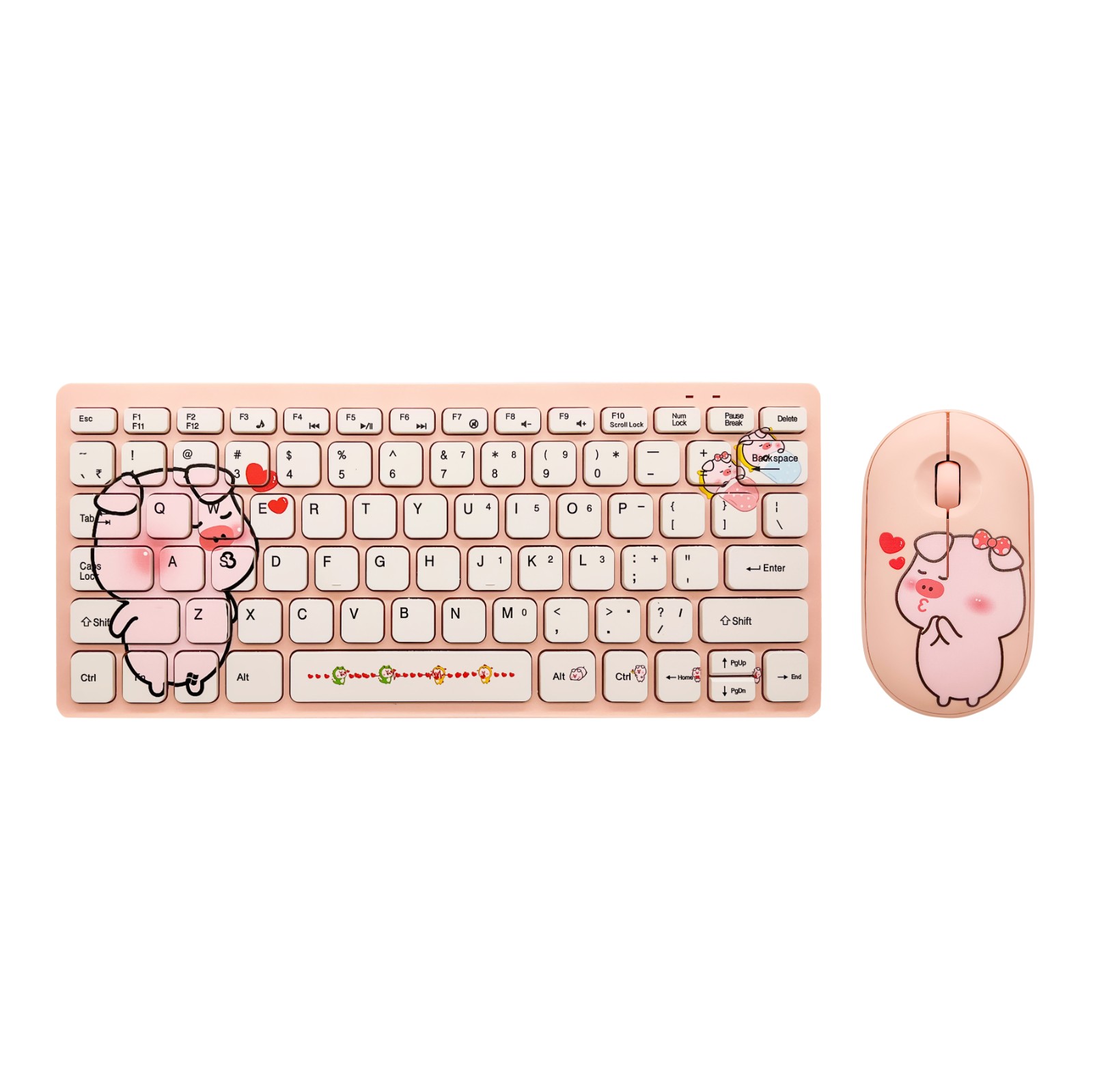 Wireless keyboard and mouse combo