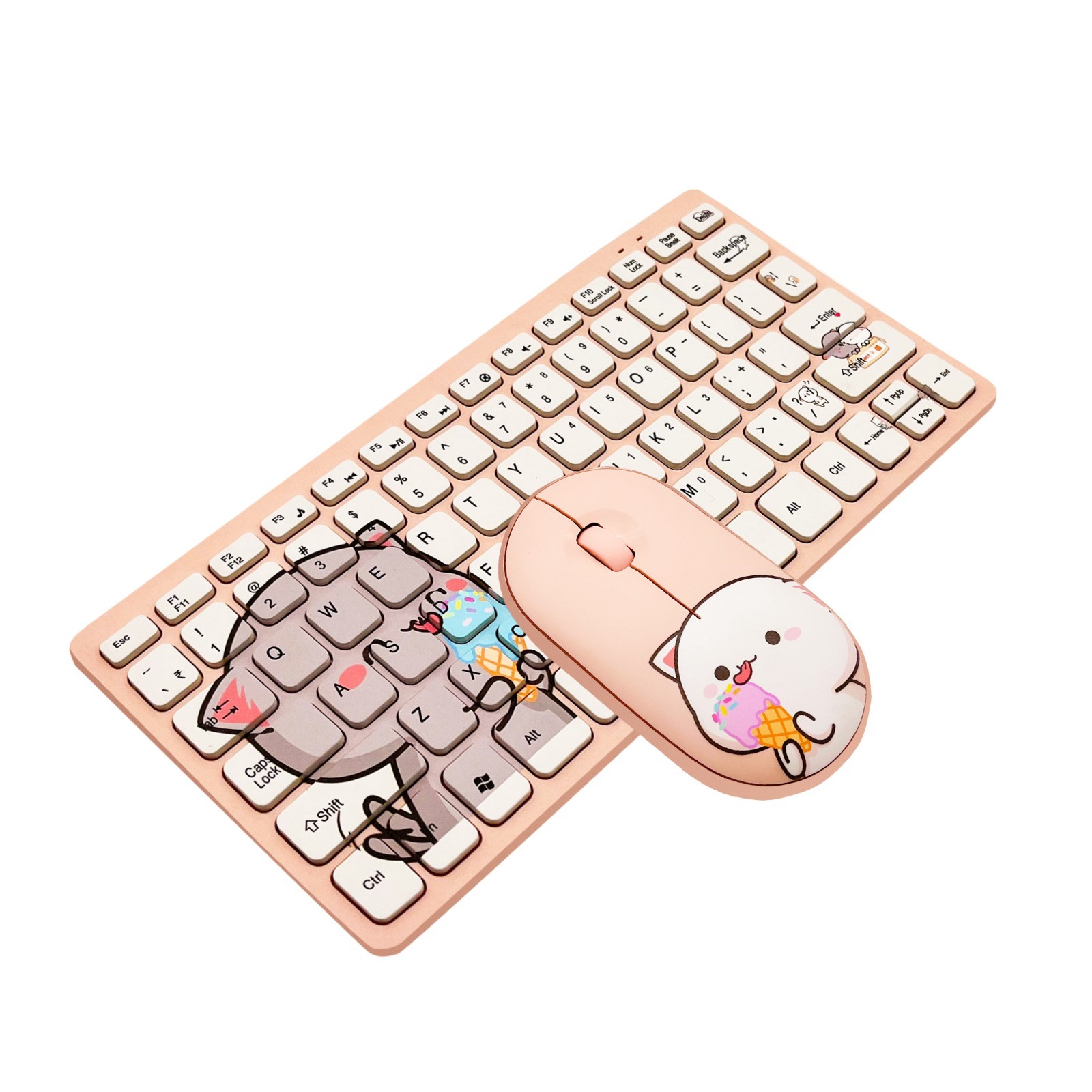 Wireless keyboard and mouse combo