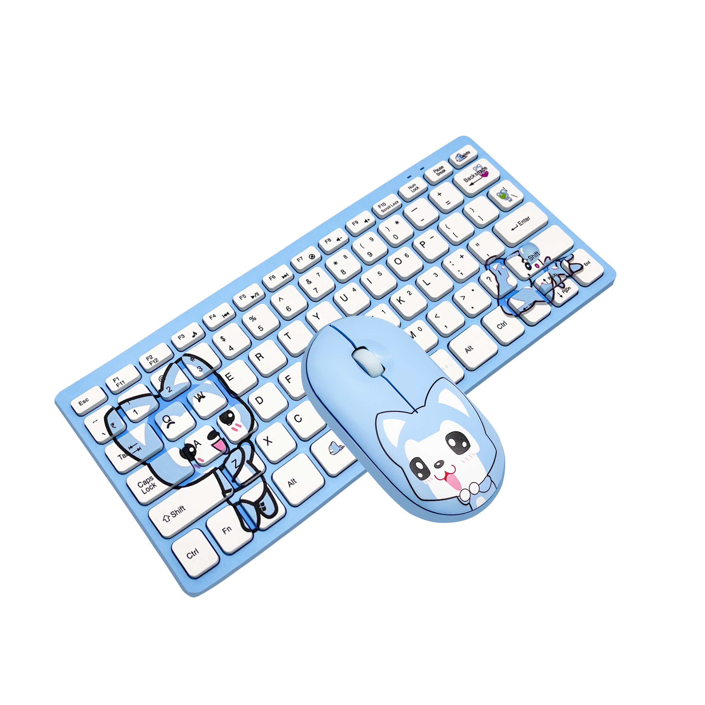 Wireless keyboard and mouse combo
